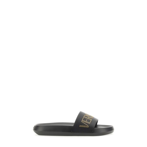 versace sandal with logo