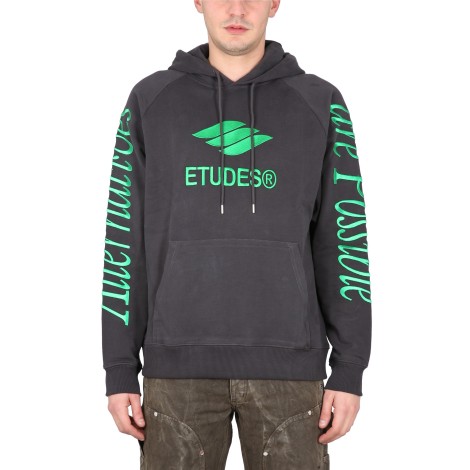 études sweatshirt with logo embroidery