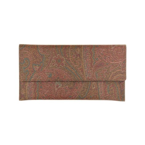 etro paisley wallet