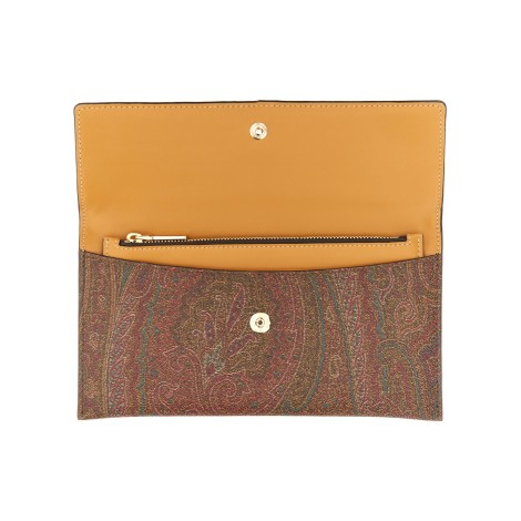 etro paisley wallet