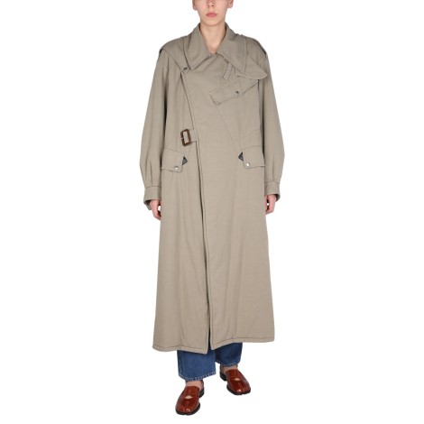 maison margiela reversible trench coat