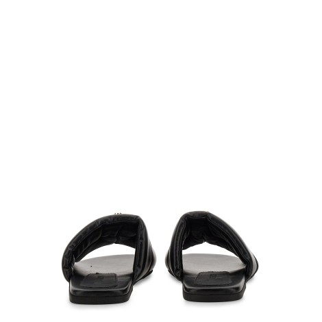 jw anderson slide sandal with logo