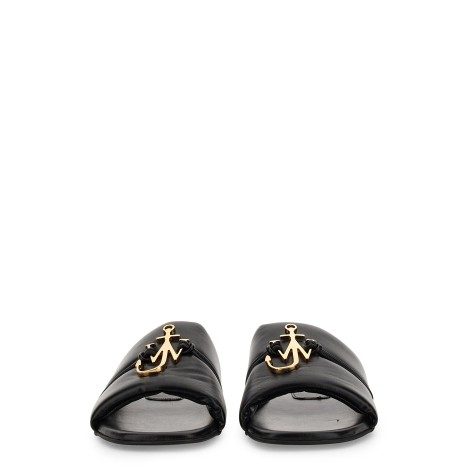 jw anderson slide sandal with logo