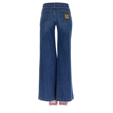 moschino teddy bear jeans