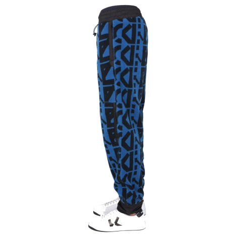 kenzo jogging pants with monogram logo