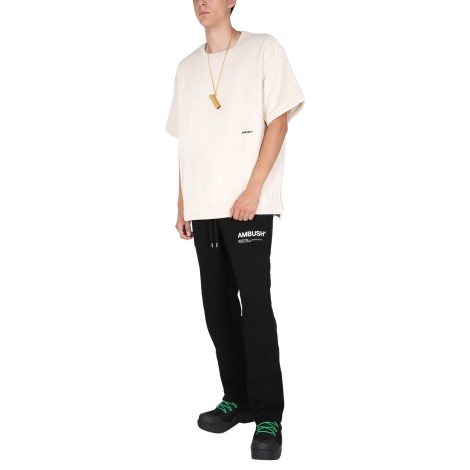 ambush padded t-shirt with embroidered logo