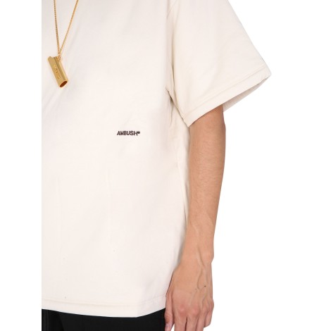 ambush padded t-shirt with embroidered logo