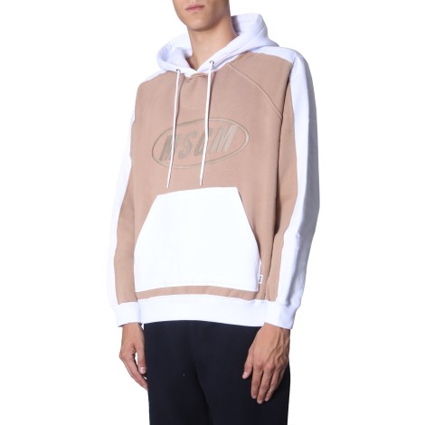 msgm hooded sweatshirt