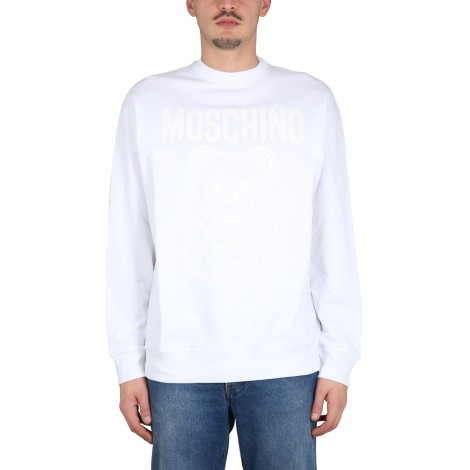 moschino teddy sweatshirt