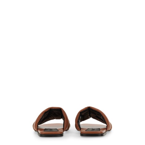 jw anderson slide sandal with logo