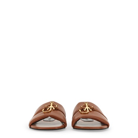 jw anderson slide sandal with logo