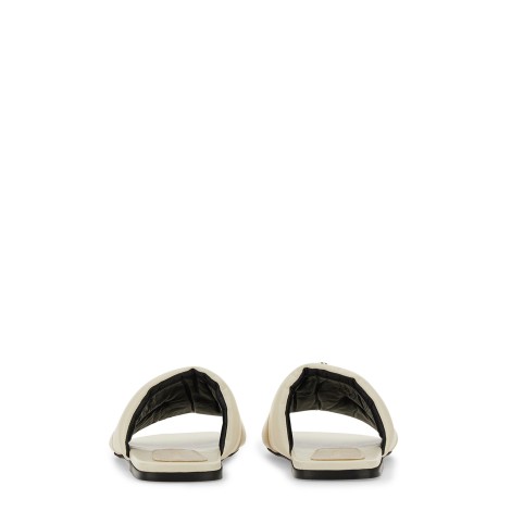 jw anderson slide sandal with logo