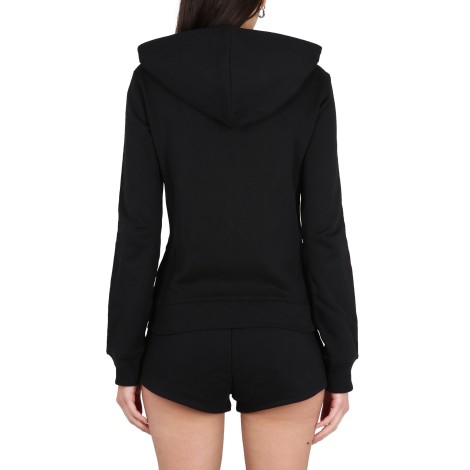 moschino zip sweatshirt.