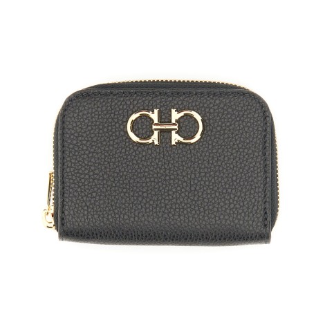 ferragamo gancini credit card holder