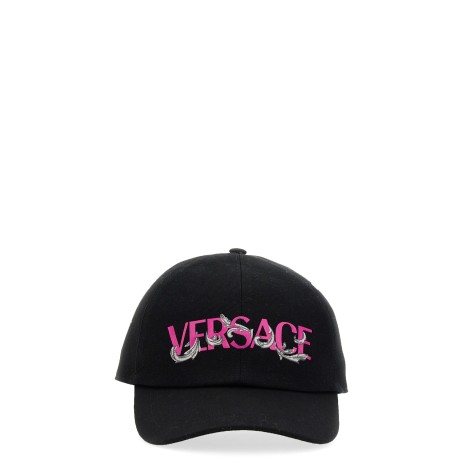 versace baseball hat with logo