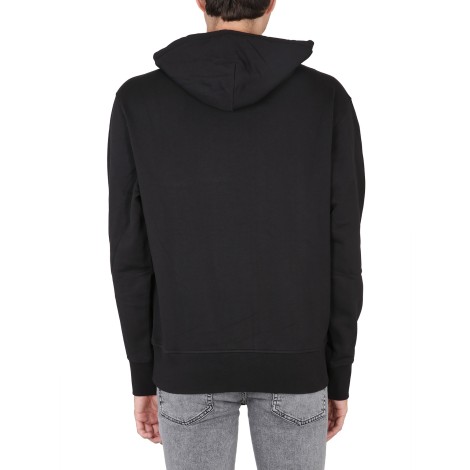 versace jeans couture logo hoodie