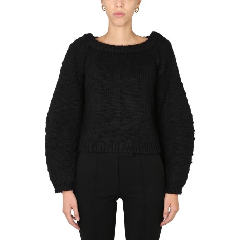 helmut lang wool jersey.