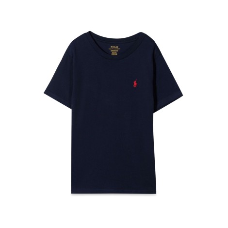 polo ralph lauren t-shirt with embroidery