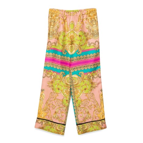 versace informal pant twill silk