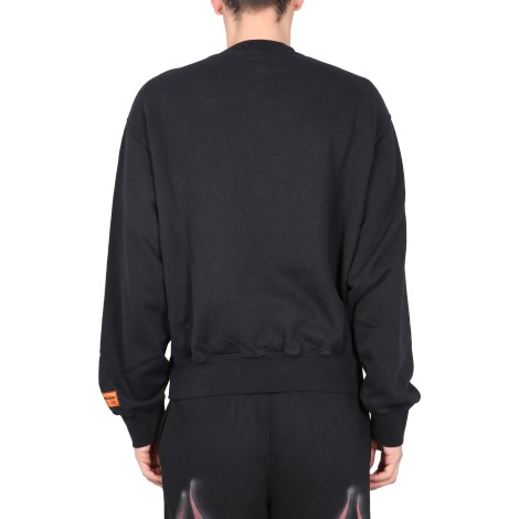 heron preston crewneck sweatshirt