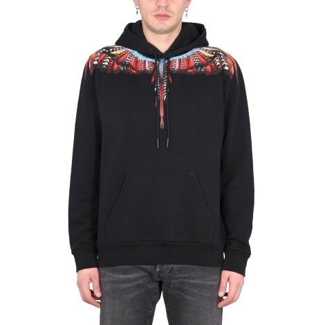 marcelo burlon county of milan greezly wings sweatshirt