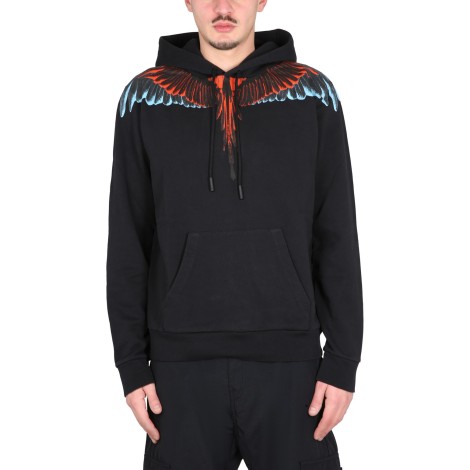 marcelo burlon county of milan icon wings sweatshirt