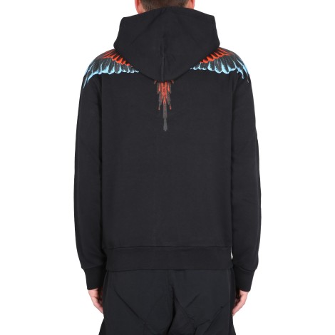 marcelo burlon county of milan icon wings sweatshirt