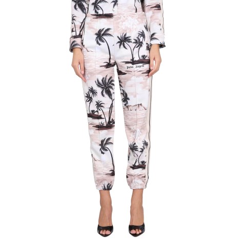 palm angels island print pants