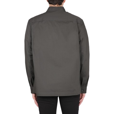 margaret howell offset placket shirt