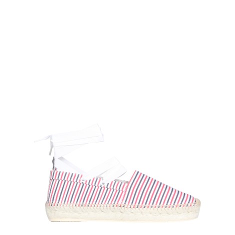 thom browne seersucker cotton espadrilles