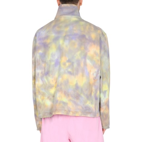 msgm printed anorak jacket 