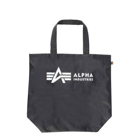 alpha industries logo shopper bag 