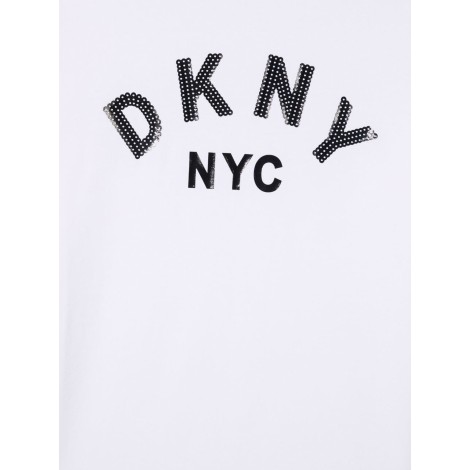 dkny t-shirt con logo