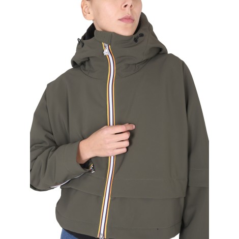 k-way windbreaker with logo