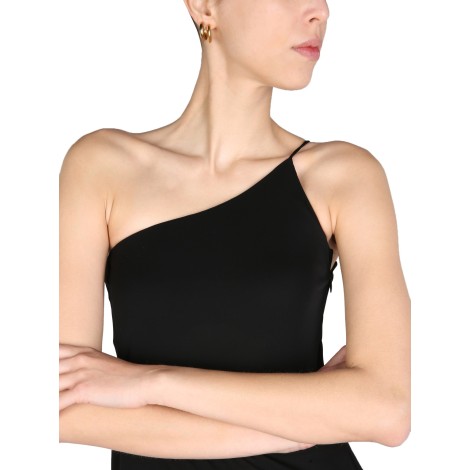 dsquared one-shoulder dress