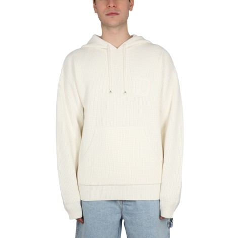 drôle de monsieur hooded shirt