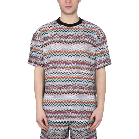 missoni cotton-silk blend t-shirt