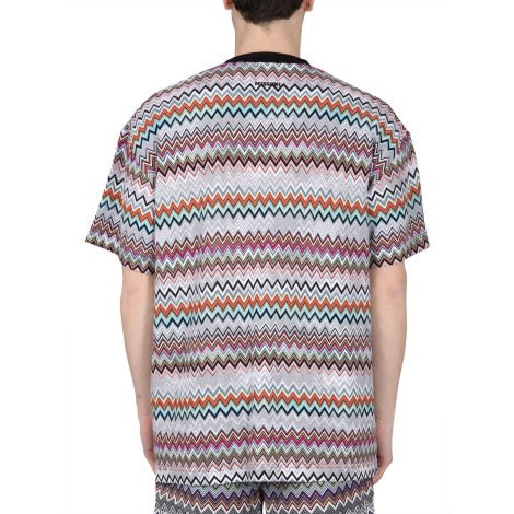 missoni cotton-silk blend t-shirt