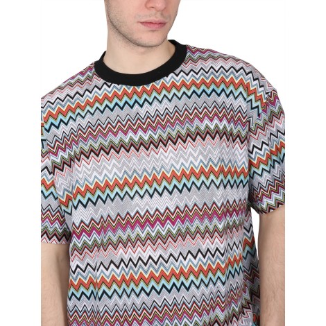 missoni cotton-silk blend t-shirt