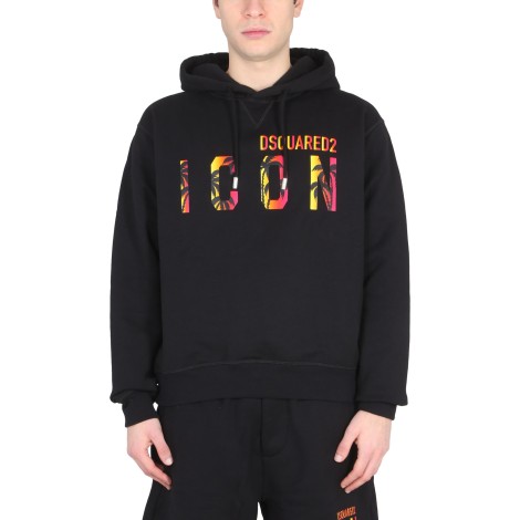 dsquared sweatshirt with logo print