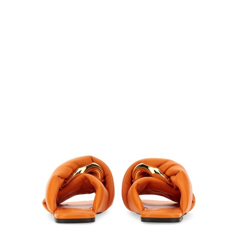 jw anderson sandal slide chain twist