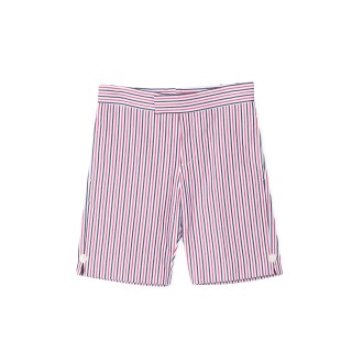 thom browne classic backstrap short in seersucker stripe