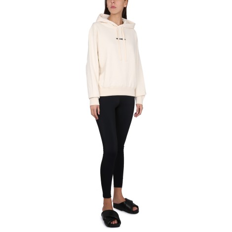 jil sander leggings with logo