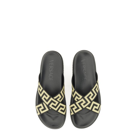 versace sandal slide greca