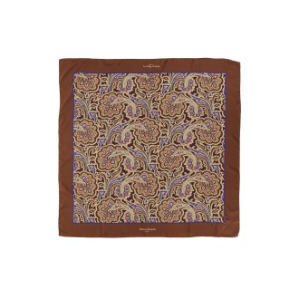 maison margiela paisley print scarf