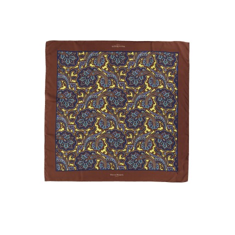 maison margiela paisley print scarf