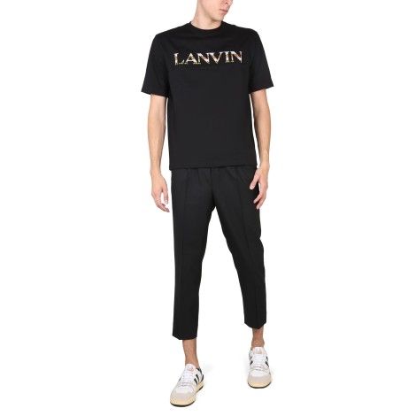 lanvin t-shirt with logo