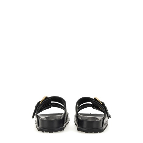 marine serre leather sandal