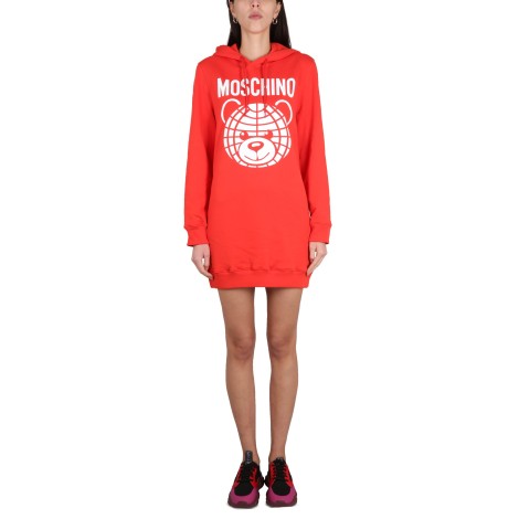 moschino sweatshirt with logo print