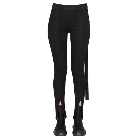 rick owens drkshdw slittfront leggings